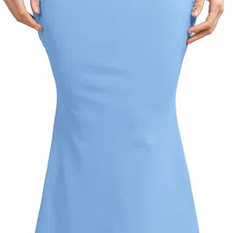 KANISHTHA Sky Blue Saree Shapewear for Women Cotton Blend Petticoat-picture-11