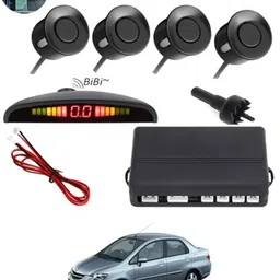 autofetch Universal 4 Black Reverse Parking Sensor-AF25A305 Universal 4 Black Reverse Parking Sensor-AF25A305 Parking Sensor image 1