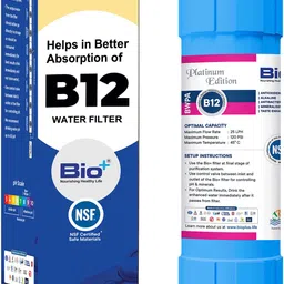 bioplus B12 Alkaline Water Filter for RO | Antioxidant, Taste Enhancer 11" Filter-Blue| Media Filter Cartridge-picture-26
