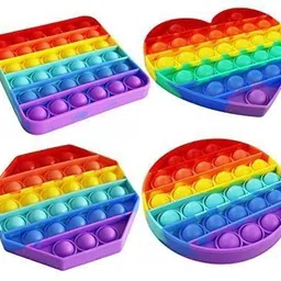 wanqlyn pop it Fidget Toys, pop it Fidget Toy Set | pop its Fidget Toys-picture-20