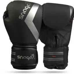 snaga Premium Matt PU Boxing Gloves for Sparring, Boxing, Muay Thai, MMA - 14oz Boxing Gloves-picture-22