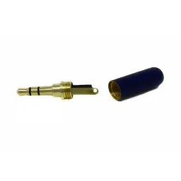 3.5mm Audio Plug 3 Pole Gold-plated Earphone Adapter For DIY Stereo Headset image 2