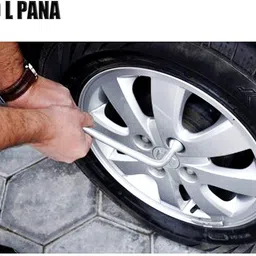 wolkomhome wheel nut spanner for Maruti Suzuki Swift Dzire 2017 Car L Pana Spanner Wrench 19mm for Maruti Suzuki Swift Dzire 2017 Single Sided L Type Wrench image 2