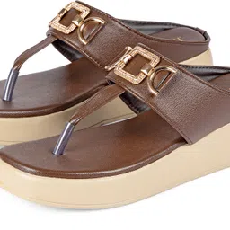 jig & sid Women Wedges Sandal image 2