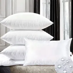 urmila creation Microfibre Sleeping Pillow Pack of 4 Solid LUXURY image 1