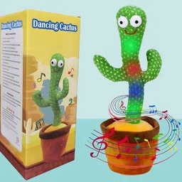 sbe Dancing Cactus Repeats Electronic Plush Toy with Singing Cactus-picture-22