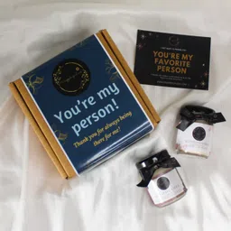 wrapped up love Mini soy wax Scented candle gift set - Roasted Coffee and Vanilla Musk Candle-picture-25