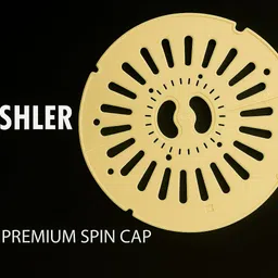 wroshler LG-SAFETY-SPIN-CAP-25_5CM-YELLOW| 6KG TO 7KG Washing Machine|0.32 Washing Machine Net image 4