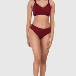 imsa moda Pack of 3 Women T-Shirt Non Padded Bra image 5