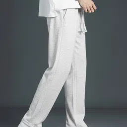 dockstreet Men Solid White Track Pants-picture-16