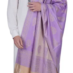 manra Wool Paisley Men Shawl-picture-19