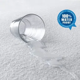 barbarik Single Size Fitted Terry Cotton Breathable, Stretchable, Waterproof Mattress Cover image 3