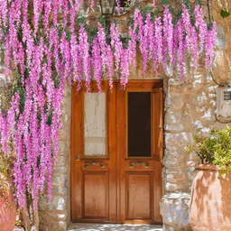 zoanto Multicolor Westeria Artificial Flower image 3