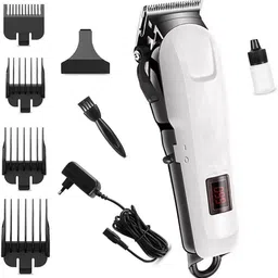 JAMMY ZONES KM809 Professional Electric Haircut Machine LCD Display Hair Clipper Trimmer Z1 Trimmer 250 min Runtime 4 Length Settings-picture-40