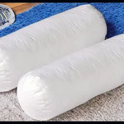 jayog enterprise Microfibre Bolster Pack of 2 Solid Round-picture-30