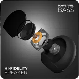 xech Digital LED Alarm Clock with Phone Holder Ellipse Black Clock image 5