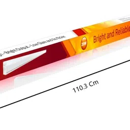 philips Ujjwal 20 Watts LED Batten (Pack of 3, White, Cool Day Light) 20 W 110.3 cm Tube Light image 2