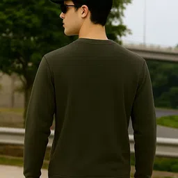 r.code by the roadster life co. Men Full Sleeve Graphic Print Sweatshirt image 3