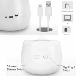 diyalux Mode LED Study Table Desk Lamp with Pen Holder, 6 Hrs Backup Study Lamp image 4