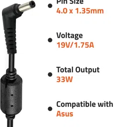artis Laptop Adapter without Power cord 45 W Adapter image 4