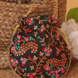 radha's Women Black Potli-picture-13