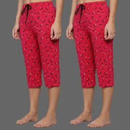 fit n fame Women Multicolor Capri image 1