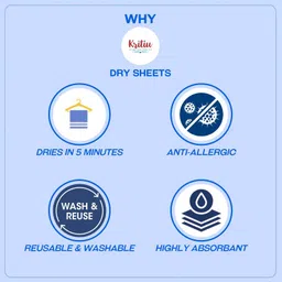 kritiu Pack of 2 Baby Dry Sheet Mattress Bed Protector Washable for Kids Infant 50x70cm image 4