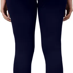 nexsus apparels Women Solid Dark Blue Track Pants image 2