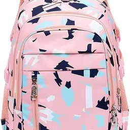 luman Large 34 L Laptop Backpack School Backpack for Girls Women 3 Decker with Abstract Print-picture-23