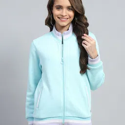 monte carlo Women Full Sleeve Solid Sweatshirt image 1