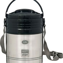 cello HOT Stuff Insulated Lunch Carrier 3 Containers Lunch Box-picture-16
