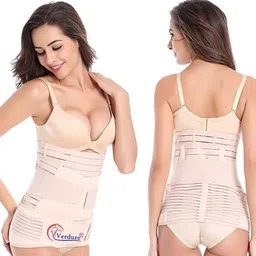 verdure 3 in 1 after c section/normal delivery belt for women body shaping weight loss Abdominal Belt image 4
