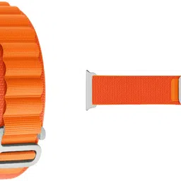 ACM Pack of 2 Strap Sliding Silicone & Nylon for Gizmore Gizfit Craze Smartwatch 1639636 mm Silicone Watch Strap image 5