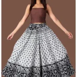 tankaviss Women Printed Regular White Skirt-picture-10