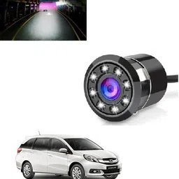 slshilpa LED Night Vision HD Back Camera Compatible With Honda Mobilio Old Reverse Assist Camera System-picture-20