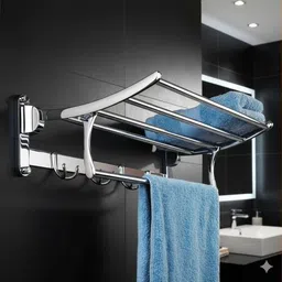 adonz NWM_Towel_Holder_2046 Silver Towel Holder-picture-23