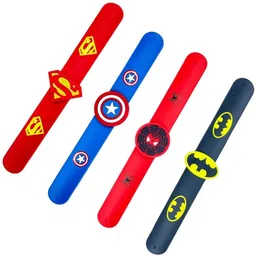 shopeekendar Action figure Theme Wrist Band for kids (Pack of 4) Boys & Girls Wrist Band-picture-15