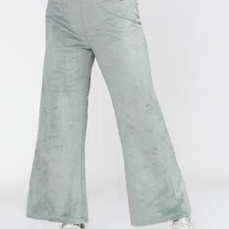 tokyo talkies Women Solid Green Track Pants-picture-15