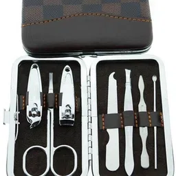 fgg in 1 Professional Manicure Pedicure Kit Stainless Steel Nail Scissors image 2