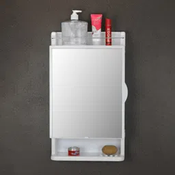 istar Bathroom Mirror Cabinet & Accessories/Organizer/Storage(pack of 1) Acrylic Wall Shelf image 3