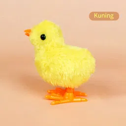 amaco wind-up key jumping chick toys for kids cute yellow plush small chicken toy SW51-picture-11