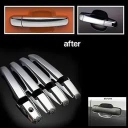 uneestore Chrome Door Handle COVER for Ertiga Old Type 1 2012-2017 Car Grab Handle Cover image 3