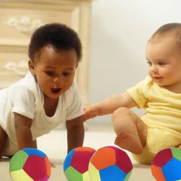 rooboo Soft Toy Balls, Perfect for Playtime Pack of 4- 20 cm image 5