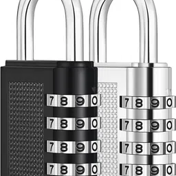 bluedeal Combination Resettable Padlock-4 Digit Combination Lock for Locker Lock-picture-12
