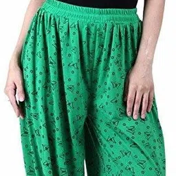 uzmano Printed Viscose Women Harem Pants image 4
