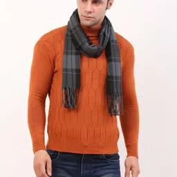 CALVADOSS Checkered Men Muffler image 3