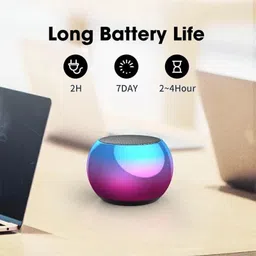 HRKA Mini Boost 4 | Mini Speaker | Wireless Bluetooth Speaker | Pocket Size Speaker 10 W Bluetooth Home Audio Speaker image 2