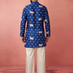 vastramay Men Viscose Rayon Kurta Pyjama Set image 5