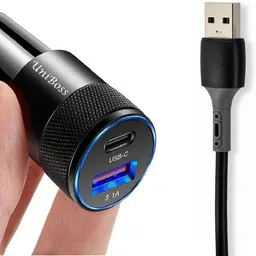 uniboss 38 W Qualcomm Certified Turbo Car Charger image 2