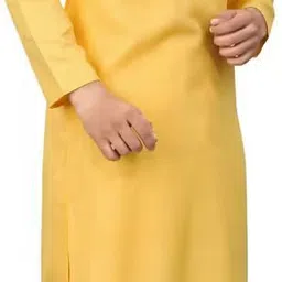 omkar enterprisess Men Cotton Blend Kurta Pyjama Set image 2